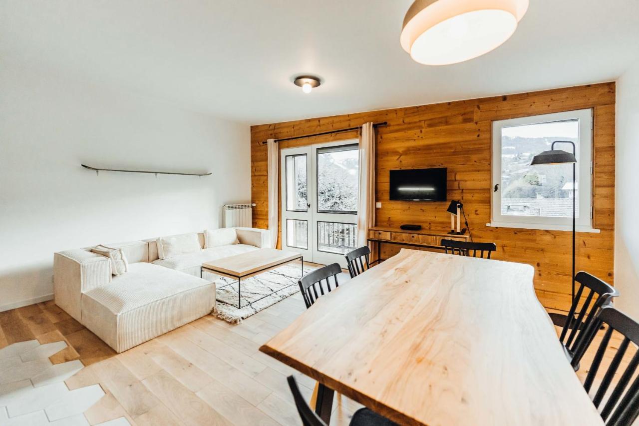 Spacious Apartment Completely Renovated By An Architect Saint-Gervais-les-Bains Exteriér fotografie