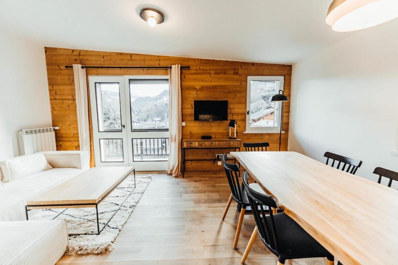 Spacious Apartment Completely Renovated By An Architect Saint-Gervais-les-Bains Exteriér fotografie